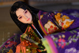 【 DISPLAY ONLY】Hand-Painted Obitsu Doll Faceup | Murasaki no Ue from The Tale of Genji