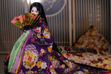 【 DISPLAY ONLY】Hand-Painted Obitsu Doll Faceup | Murasaki no Ue from The Tale of Genji