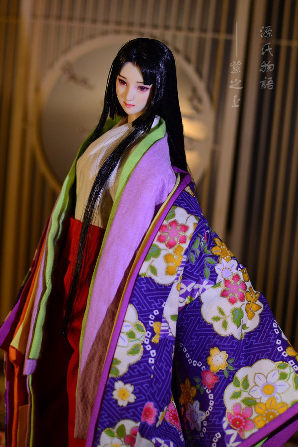 【展示のみ】手描きオビツドール フェイスアップ｜源氏物語 紫の上