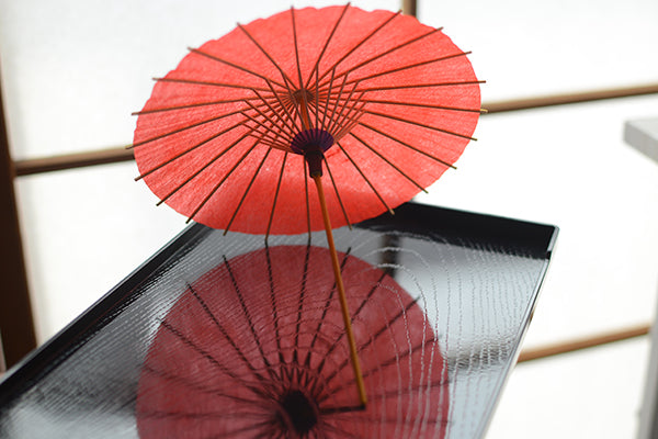 1/6 Scale Handmade Japanese Wagasa Parasol for Dolls | Traditional Craft Umbrella for BJD & Miniatures
