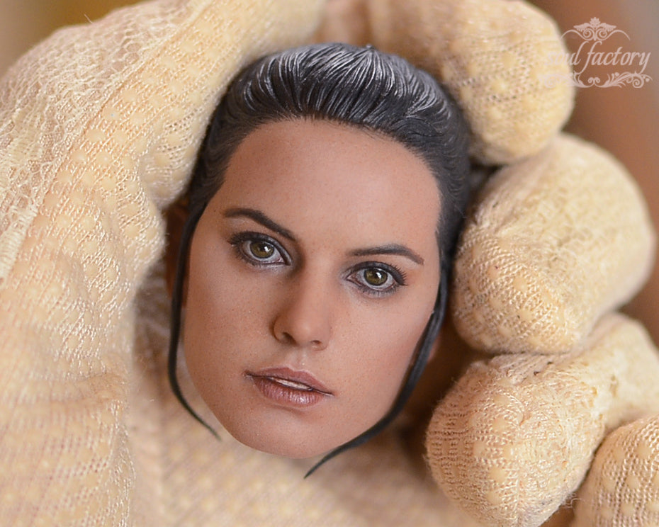 Hand-Painted Figure Faceup | Detailed Makeup with Traditional Brush | Custom BJD Face Painting