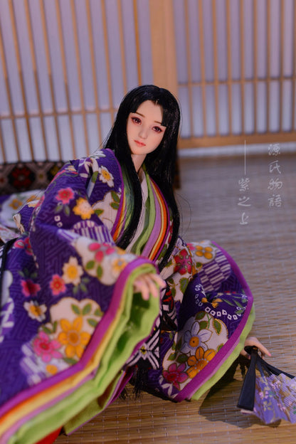 【展示のみ】手描きオビツドール フェイスアップ｜源氏物語 紫の上