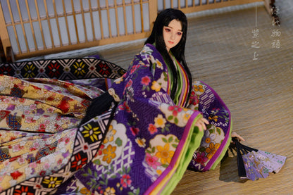 【展示のみ】手描きオビツドール フェイスアップ｜源氏物語 紫の上