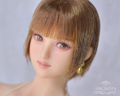 Hand-Painted Figure Faceup | Detailed Makeup with Traditional Brush | Custom BJD Face Painting