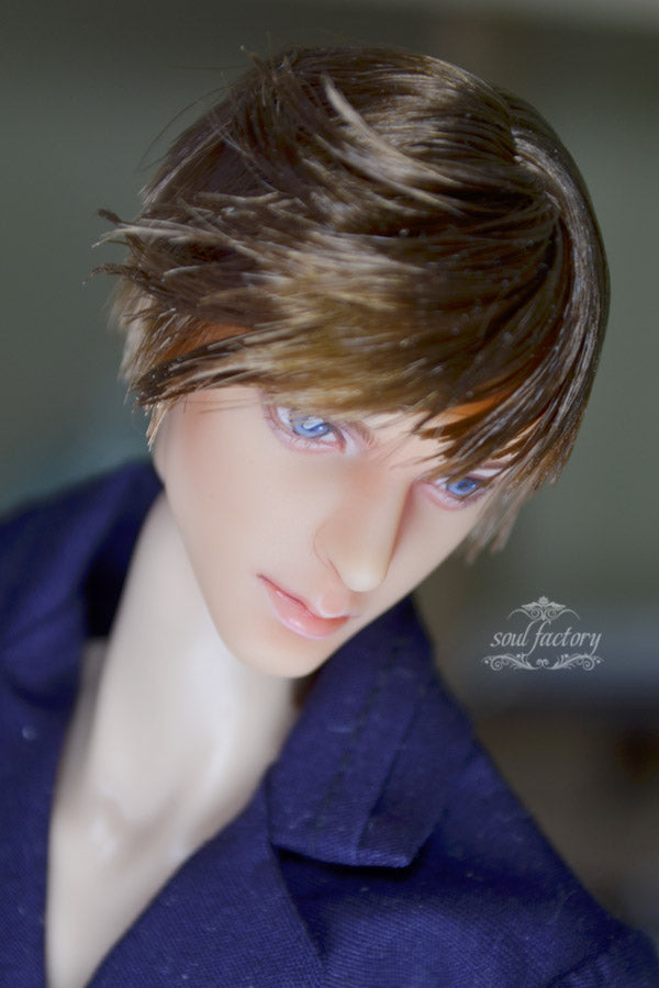 Hand-Painted Obitsu Doll Faceup | Detailed Makeup with Traditional Brush | Custom BJD Face Painting