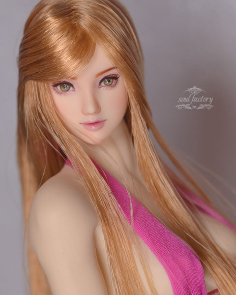 【展示用】手描きフィギュアフェイスアップ｜細部までこだわったメイクアップ