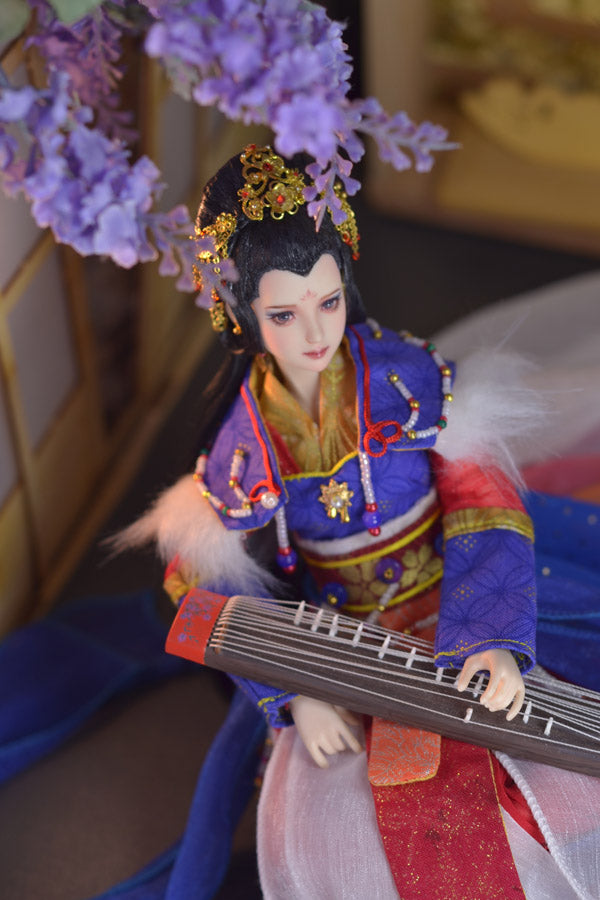 【展示のみ】手描きオビツドール フェイスアップ｜蘭陵王女