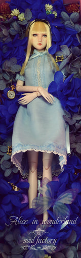 【 DISPLAY ONLY】Hand-Painted Obitsu Doll Faceup | Ace Alice