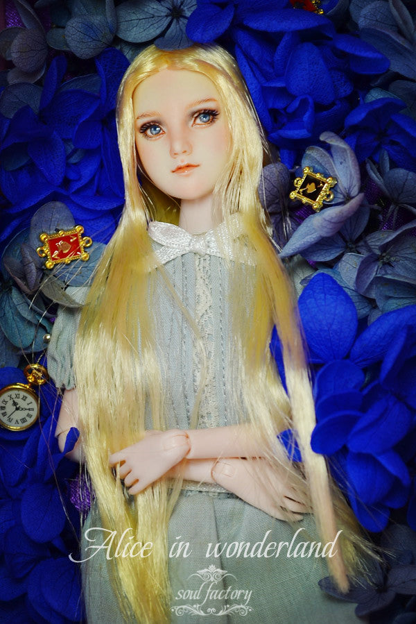 【 DISPLAY ONLY】Hand-Painted Obitsu Doll Faceup | arrogant Alice