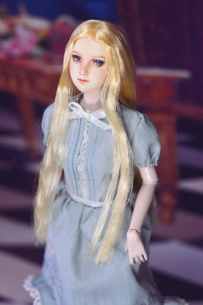 【 DISPLAY ONLY】Hand-Painted Obitsu Doll Faceup | arrogant Alice