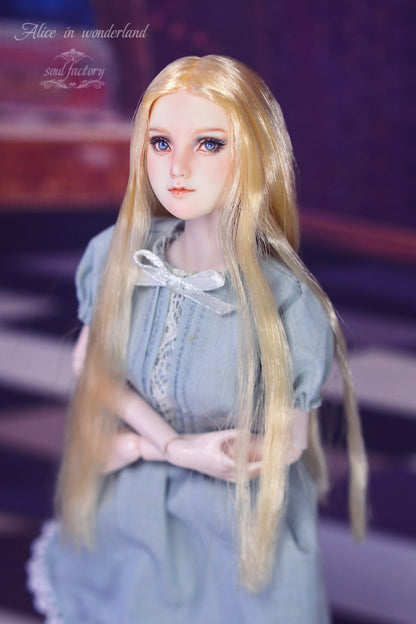 【 DISPLAY ONLY】Hand-Painted Obitsu Doll Faceup | arrogant Alice