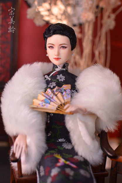 【 DISPLAY ONLY】Hand-Painted Obitsu Doll Faceup | Soong sisters Meilin