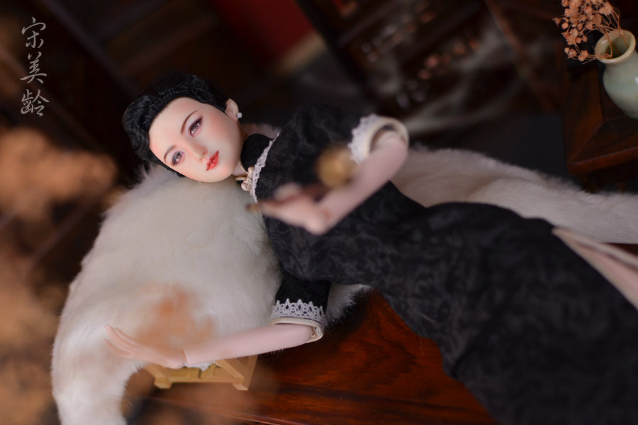 【 DISPLAY ONLY】Hand-Painted Obitsu Doll Faceup | Soong sisters Meilin