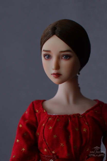 【 DISPLAY ONLY】Hand-Painted Obitsu Doll Faceup | La Belle