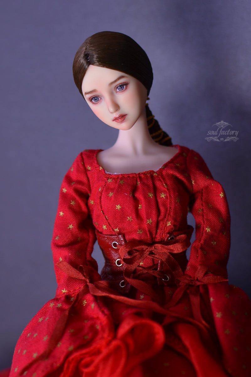 【 DISPLAY ONLY】Hand-Painted Obitsu Doll Faceup | La Belle