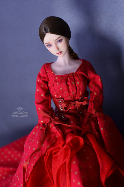 【 DISPLAY ONLY】Hand-Painted Obitsu Doll Faceup | La Belle