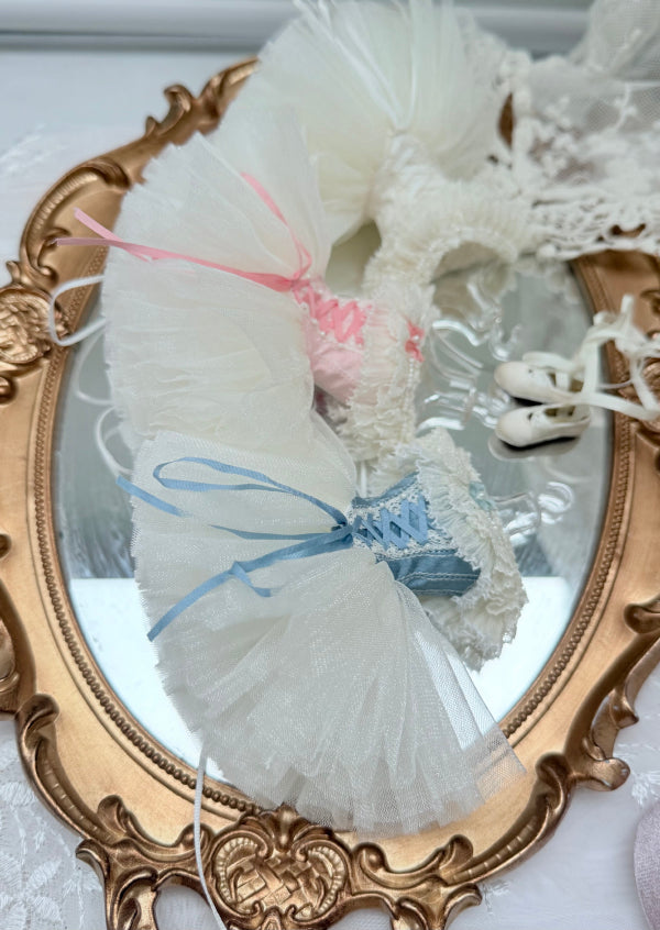 《Pre-order》1/6 Scale Classical Ballet Tutu Dress for Dolls – 4 Colors | Fits Obitsu, Azone,Momoko, Barbie, ST, FR | Optional Ballet Shoes