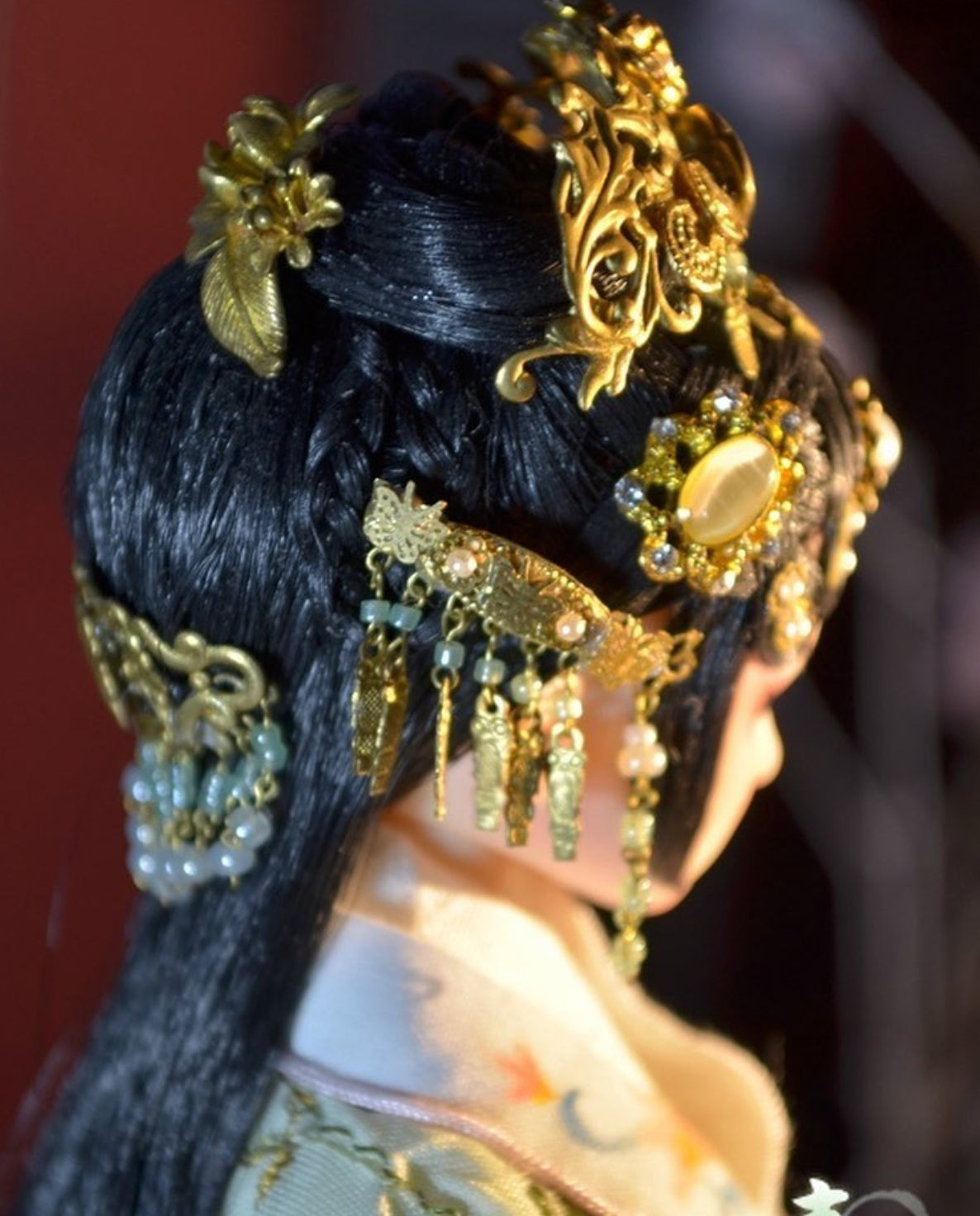 【展示用】手描きオビツドール フェイスアップ｜さらば我が妾