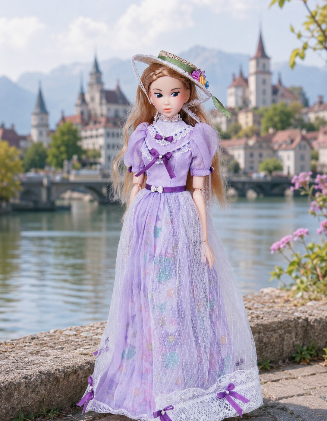 【Made to Order｜Order Deadline: June 30】Rapunzel-Inspired Princess Dress Set for 1/6 Scale Dolls