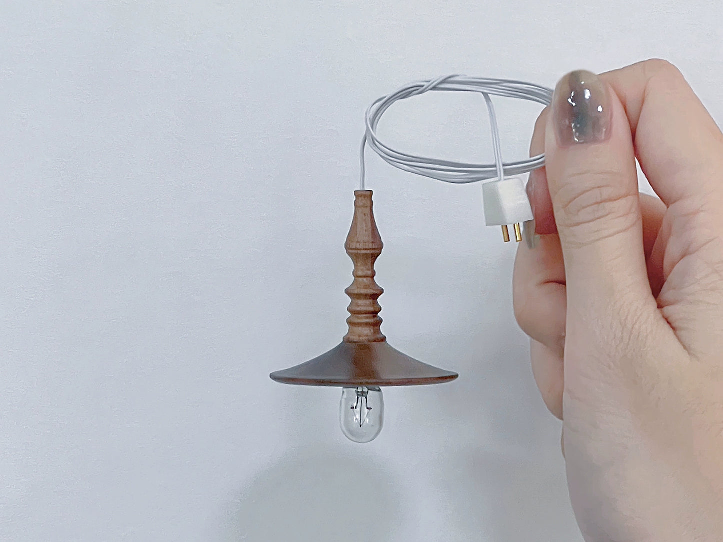 1/6 Scale Dollhouse Lighting  Chandelier, Folding Wall Lamp & Lamp Stand | Plug-in Ambient Miniature Light for BJD & Blythe