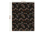 1/6 Scale Dollhouse Wallpaper – waterproof material | DIY Miniature Wall Decoration for BJD & Blythe