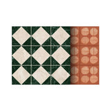 1/6 Scale Dollhouse Floor Tile Panel | 15.2 x 15.2 cm | Miniature Flooring in Multiple Patterns