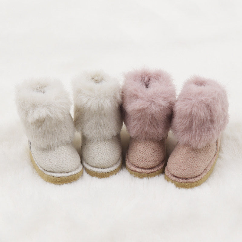 Winter Furry Snow Boots for Dolls – Multi-Color | Universal Fit for Blythe, Licca, Azone, Momoko, FR & Obitsu 22/24