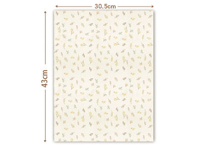 1/6スケールドールハウス用壁紙 - 防水素材 | BJD＆ブライス用DIYミニチュア壁飾り