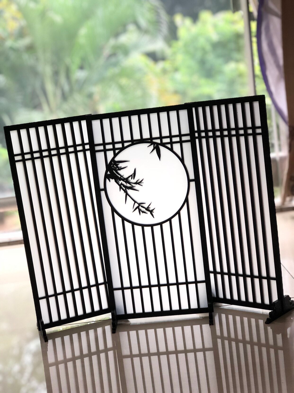 Chinoiserie Style Doll Folding Screen Set | 3-Panel DIY Kit | 1/6, 1/4, 1/3, 1/2 Scale
