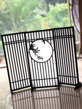 Chinoiserie Style Doll Folding Screen Set | 3-Panel DIY Kit | 1/6, 1/4, 1/3, 1/2 Scale