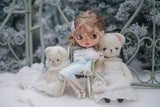 Pre-Order Mermaid Fishtail Set for Blythe & Obitsu24/22　Azone | Optional Fur Shawl