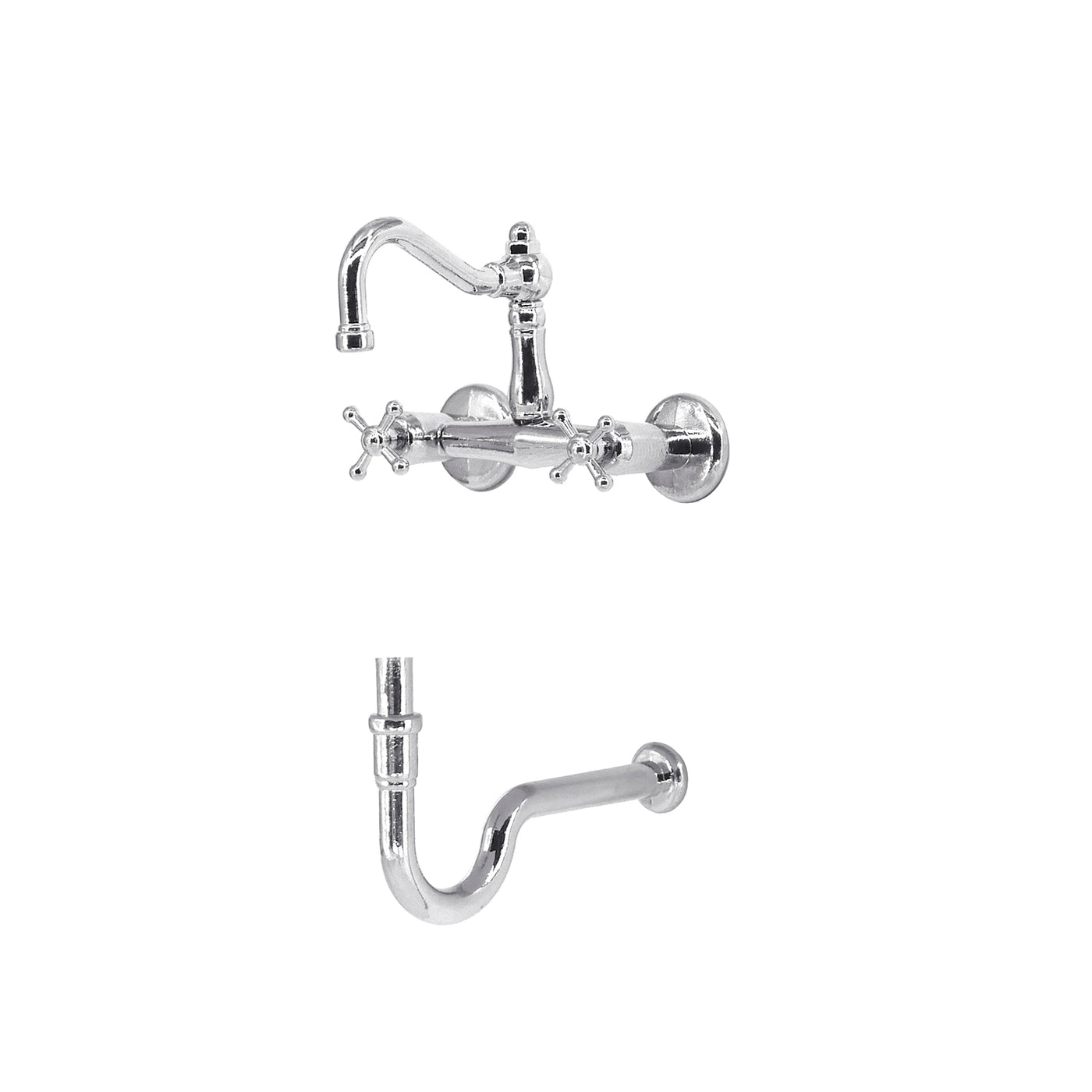1/6 Scale Vintage Sink & Faucet – Miniature Kitchen/Bathroom Dollhouse Furniture | Separate Accessories for BJD & Blythe