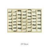 1/6 doll house model furniture accessories mini model carpet