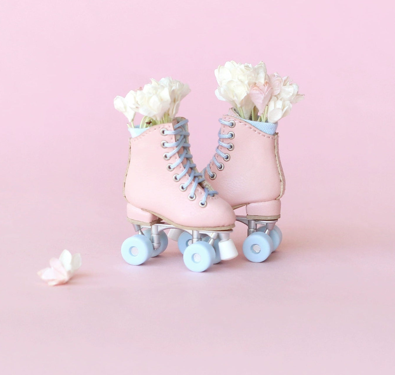 Barbie Blythe Licca azone momoko Poppyparker FR Obitsu24 ,22 Retro ice skates Blythe fabric Obitsu24