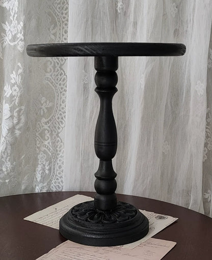 Handmade Vintage Carved Round Table – Multi-Color Options | Fits 1/3, 1/4, 1/6 Scale Dolls