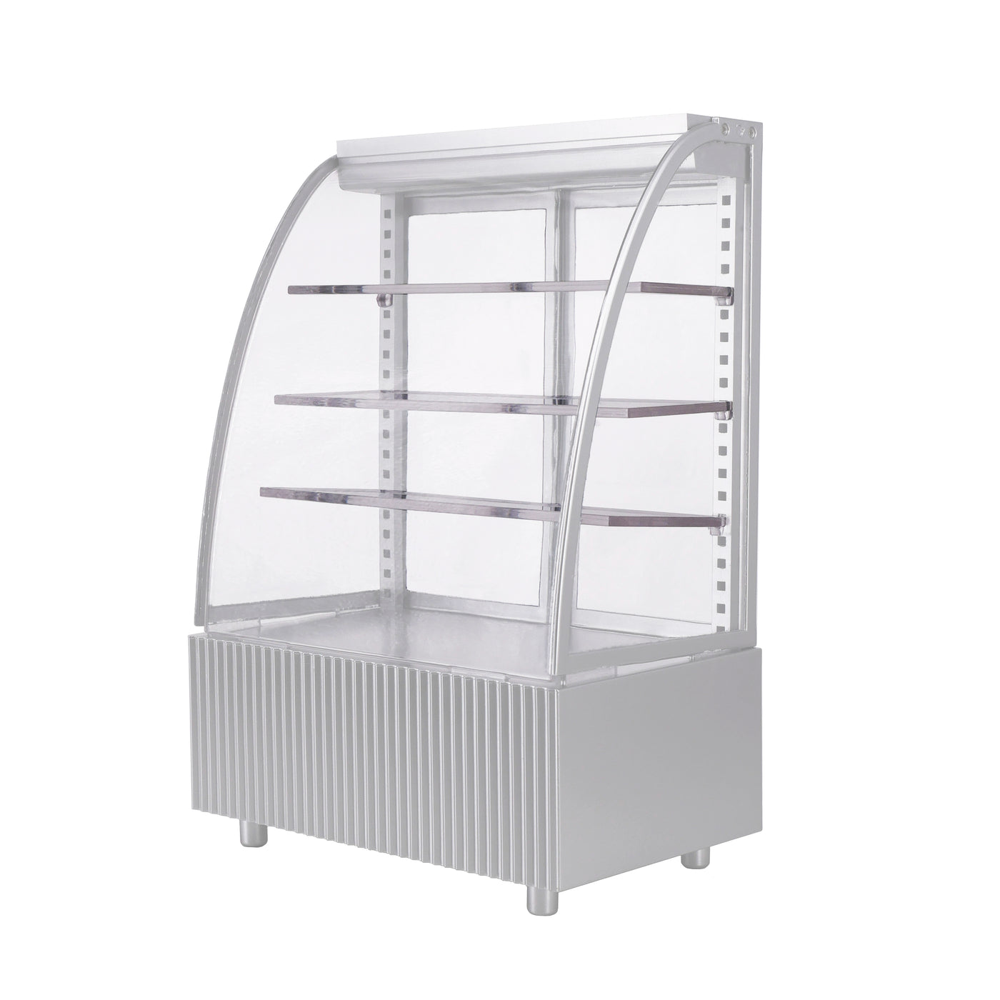 1/6 Scale Doll Dessert Display Case with Light – Battery Powered | Café Style Scene Prop