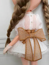 In-Stock 1/6 Scale Doll Tulle Dress Set | 4-Piece Outfit for Blythe, Obitsu 24 & Obitsu 22