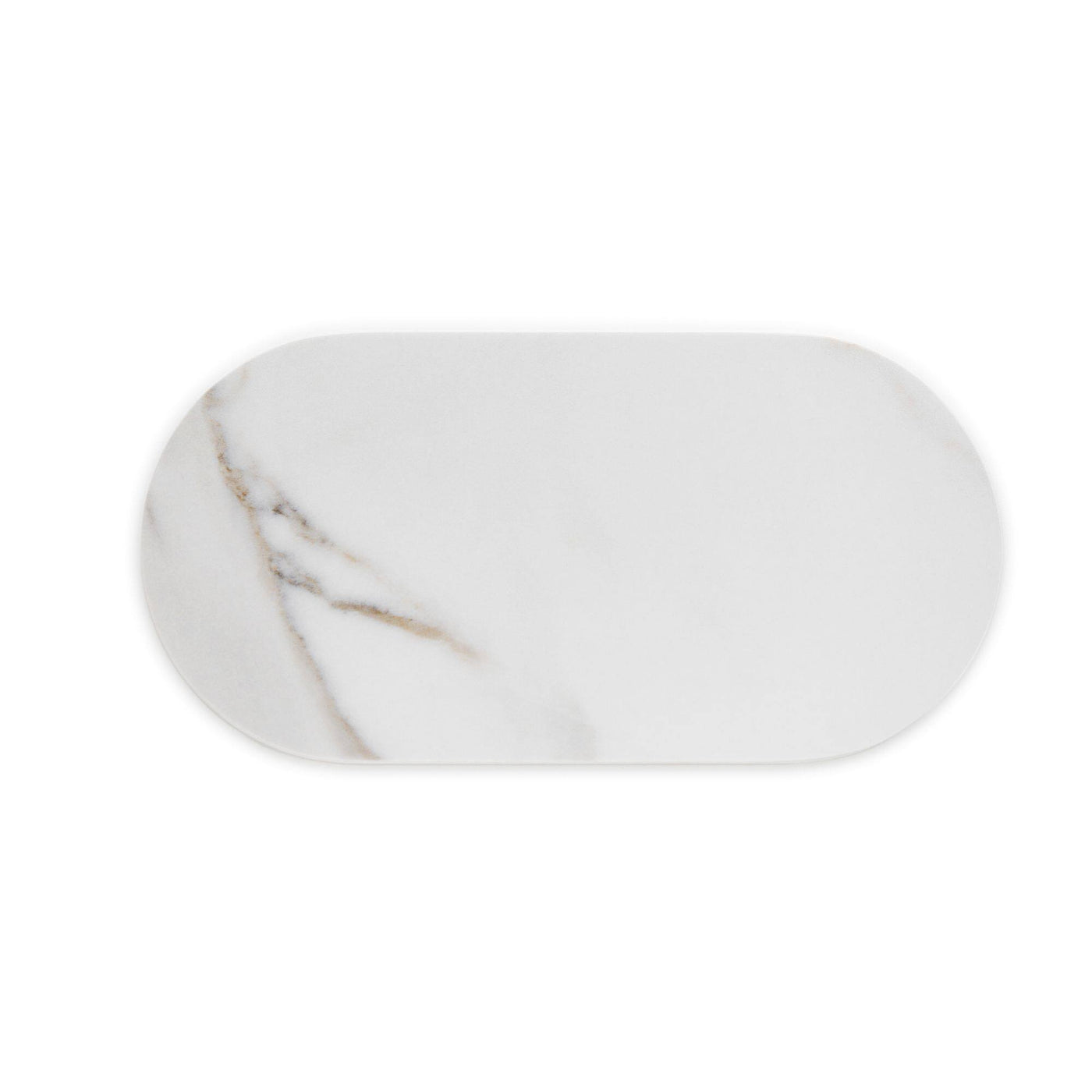 1/6 Scale Modern Marble-Look Doll Coffee Table | Dollhouse Furniture & Miniature Table