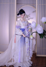 Chinoiserie Style Doll Folding Screen Set | 3-Panel DIY Kit | 1/6, 1/4, 1/3, 1/2 Scale