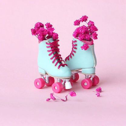 Barbie Blythe Licca azone momoko Poppyparker FR Obitsu24 ,22 Retro ice skates Blythe fabric Obitsu24