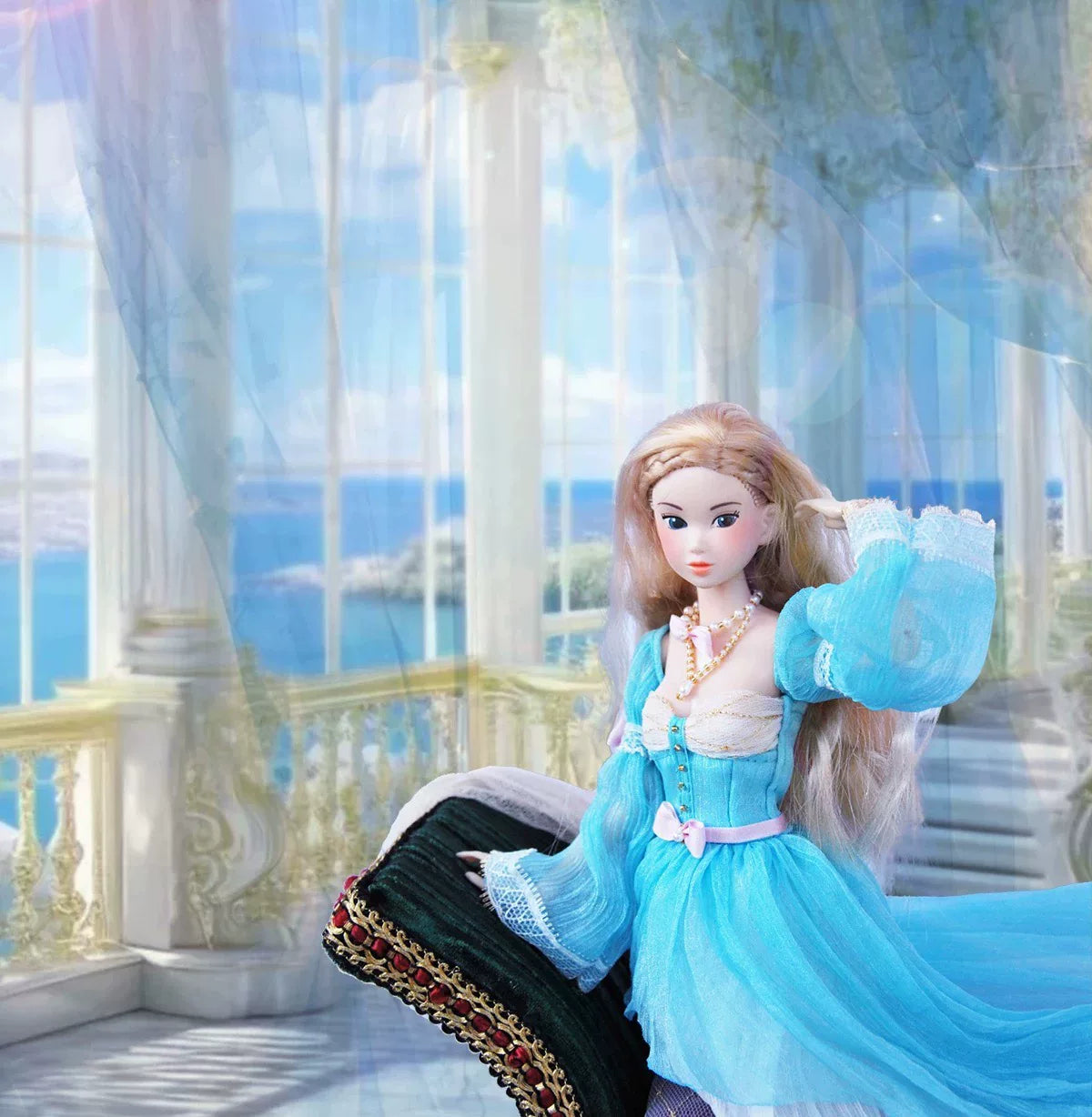 Arabian Nights Inspired Doll Princess Dress Custom Color Outfit