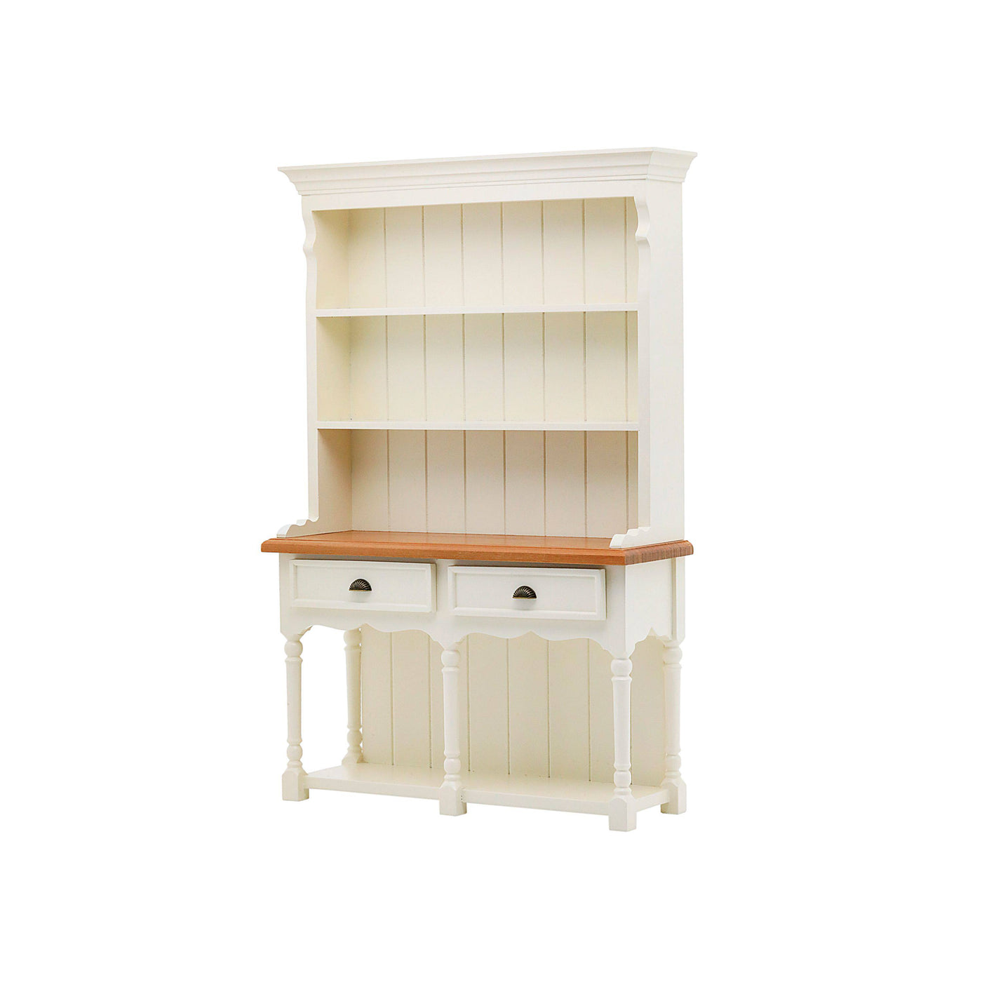 1/6 Scale French Country Doll Cabinet | Dollhouse Furniture & Miniature Storage