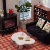 1/6 Scale Dollhouse Floor Tile Panel | 15.2 x 15.2 cm | Miniature Flooring in Multiple Patterns