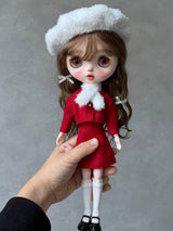 1/6 Scale Tweed Outfit Set | Multiple Colors | Fits Blythe, Obitsu 24, Azone, Licca, Cherry Chan