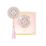 Send From Forbidden City |Portable Mirror Inspired by Ancient Palace Museum Relics – Handheld, Bronze-Style, Folding, and Gift Set with Comb