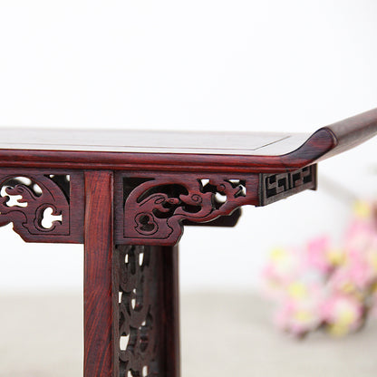 实木条案新中式玄关桌明式仿古桌面家用红木供桌微缩摆件条几案台