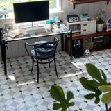 1/6 Scale Dollhouse Floor Tile Panel | 15.2 x 15.2 cm | Miniature Flooring in Multiple Patterns