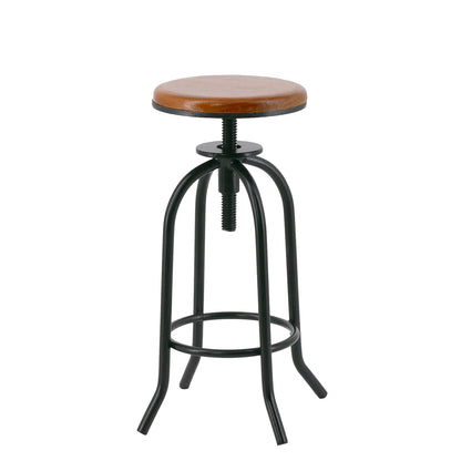 1/6 Scale Miniature Bar Stool – Round Seat  | Dollhouse Furniture for BJD, Blythe & Action Figures