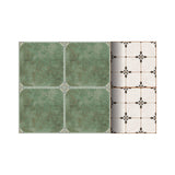 1/6 Scale Dollhouse Floor Tile Panel | 15.2 x 15.2 cm | Miniature Flooring in Multiple Patterns