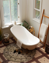 1/6 Scale Dollhouse Furniture – Bathtub | Miniature  for BJD, Blythe and Figures vintage carved bathtub